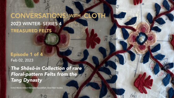 Episode 1 "The Shōsō-in Collection of Rare Floral-pattern Felts from the Tang Dynasty"