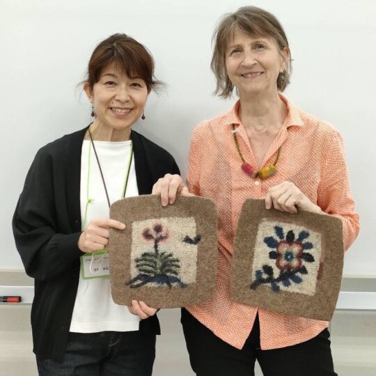 Workshop #2: Shosoin 8th C. Motif Chair Cushion or Pillow